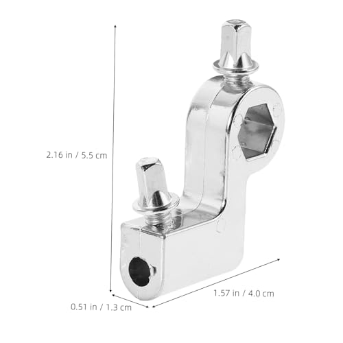 Soporte de montaje para baquetas de pedal de bombo, fácil instalación y estabilidad mejorada miniatura 2