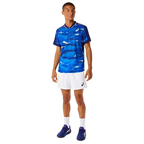 Image of ASICS Men's Match Graphic Polyester Regular Fit Top