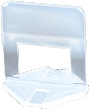 Euroshrink 1MM Flange for Leveling Wedge, Self-Leveling System Wedges, 1mm Thickness, 300u/bag.