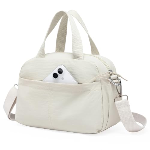 Bolso tote pequeño para mujer, ligero, con correa ajustable para trabajo, viaje y compras miniatura 1