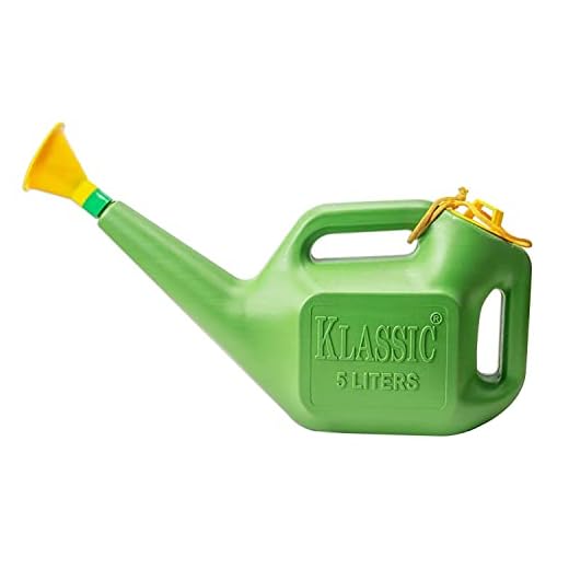 Klassic Premium Watering Can (5 Liter, Multicolour, Plastic)