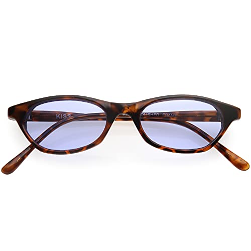 zeroUV - Kids Oval Shaped Retro Inspired Color Tinted Sunglasses