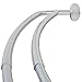 Zenna Home NeverRust Rustproof Aluminum Double Curved Shower Rod, 45 to 72-Inch, Chrome