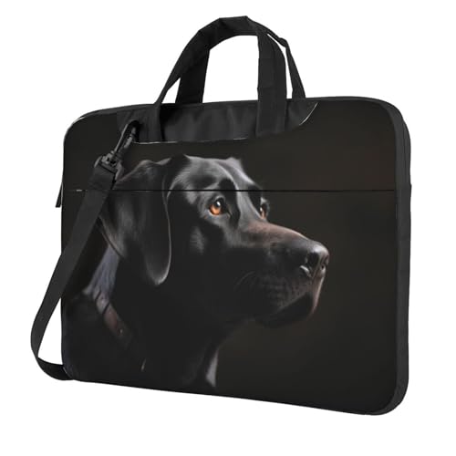 Bolso para Laptop Labrador Negro 15.6 pulgadas miniatura 1
