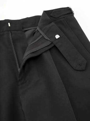 Men's Suit Pants Business Casual Pants Classic Gurkha Pants Men Stretch Work Dress Pants Comfy Trousers with Pockets3