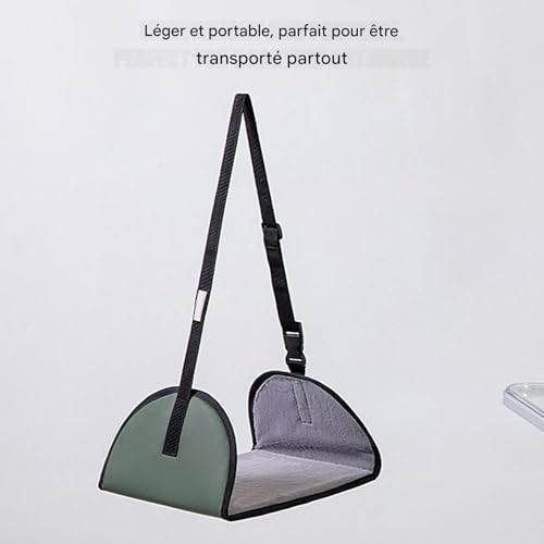 Repose-pieds pour bureaux domicile train travail ergonomique - 5