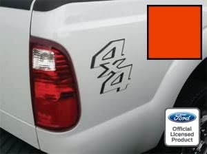 Miniatura 2 de Decal Mods Calcomanías adhesivas 4x4 para Ford F250 F350 Super Duty (2011-2016) - CW (blanco) (juego de 2) SJ1H2