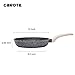 CAROTE Nonstick Frying Pan Skillet,Non Stick Granite Fry Pan Egg Pan Omelet Pans, Stone Cookware Chef's Pan, PFOA Free (Classic Granite, 12-Inch)