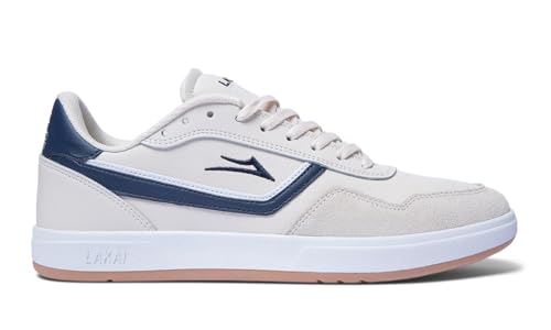 Lakai Terrace Cream/Navy Suede