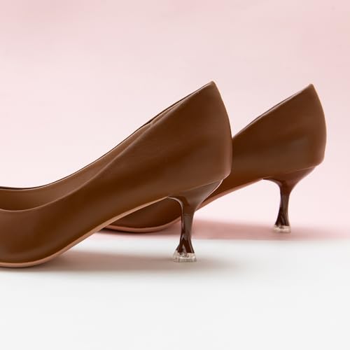 C.Paravano Classic Women's Pumps Pointy Heels for Ladies Stiletto Heel Pointed Toe Pumps for Office Wear Womens Heels Comfortable Dressy3