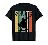 Cool Skate Retro Vintage Skateboard Kick Flip Herren und Jungen T-Shirt
