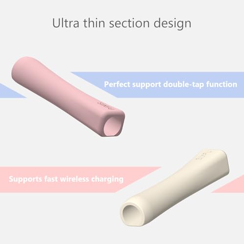 Evita resbalones con el agarre de silicona para Apple Pencil USB-C y Pro 4