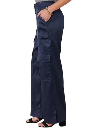 Democracy Women's Ab Solution Skyrise Wide Leg Cargo2