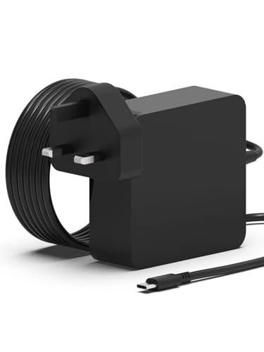 MIXYACEH Universal 65W USB C Charger - USB C Laptop Charger for Huawei Lenovo HP Asus Dell Samsung Acer Mac Book pro And All Computer or Smart Phones Fast Type C AC Power Adapter Cord