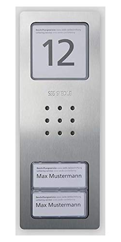 Siedle 210008734-00 Gegensprechanlage Edelstahl, Multicolor