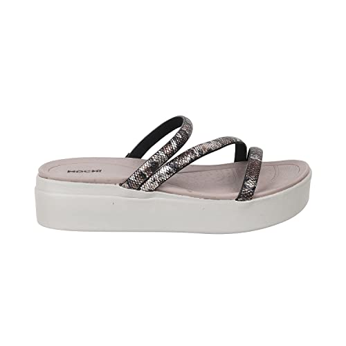 Image of Mochi Women Wedge Heel Comfort Sandal