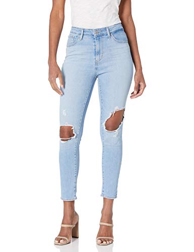Levi's Women's 721 High Rise Skinny Ankle Jeans Pants, -azure falls, 32 (US 14)