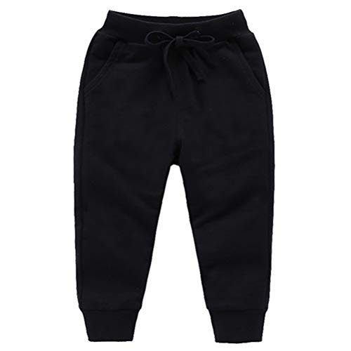 DCUTERQ Boys' Athletic Jogger Pants Baby and Toddler Unisex Kids Girls Cotton Sweatpants Active Trousers