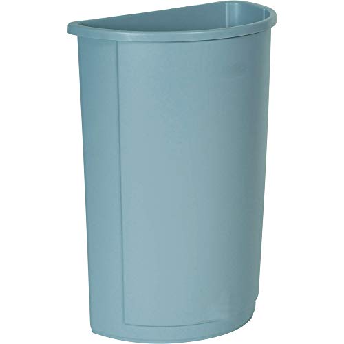 Rubbermaid Commercial Products Commercial Products FG352000GRAY 79 l Poubelle, Intouchable Demi-lune, Platine