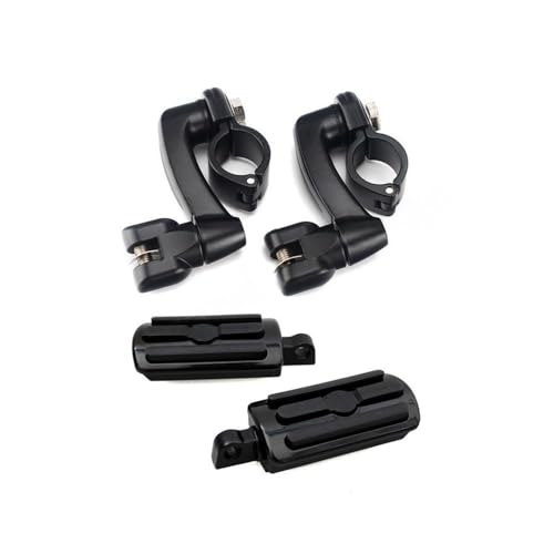 Repose-pieds arrière de moto 32 mm haut de gamme avec pinces pour touring xl