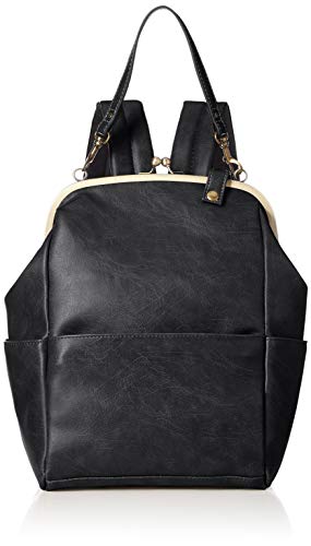 ANELL Oガマ口リュック 防水加工