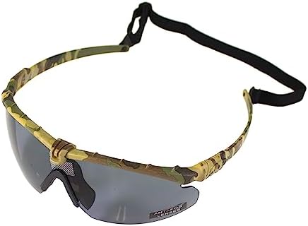 Lunettes De Protection En Maille Nuprol – Pour Airsoft, Norme EN1731 – Taille Unique, Sangle Réglable, Anti-buée