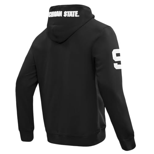 Image of Pro Standard Mens College Classic Chenille Cotton Double Knit Full Zip Hoodie