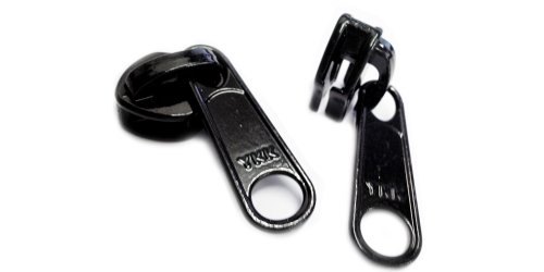  YKK #10 Black Long Tab Semi-Swivel Slider for Clothing Manufacturing, High Durability, #10C-1-BLK
| YKK #10 Black Long 