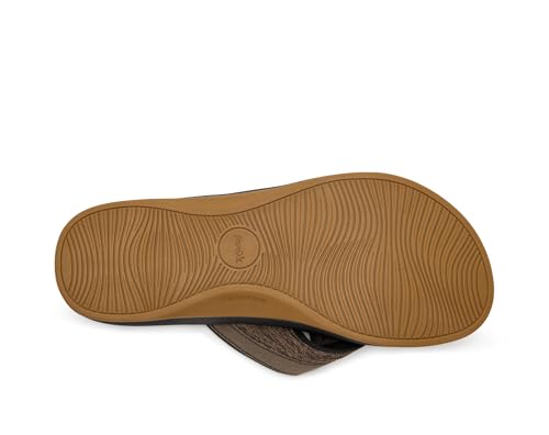 Sanuk Mens Cosmic Seas Mesh | Water Resistant Mens Flip Flops | Water Friendly & Lightweight | Molded EVA Footbed4