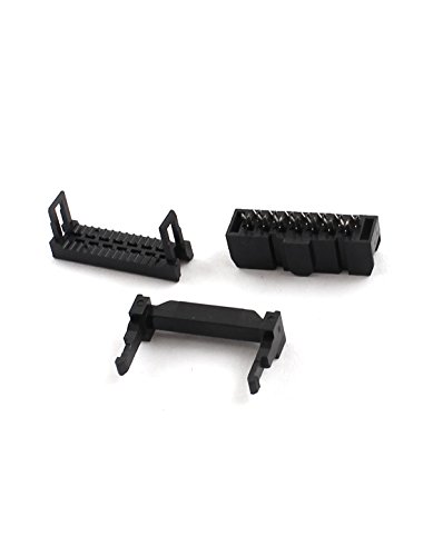 Aexit 22 Pcs Conectores IDC Femeninos 2.54mm miniatura 2