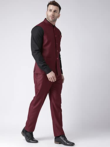 Image of hangup Men's Regular Fit Jacket with Trouser Available in 4 Sizes (m to 2XL,38 to 44)
