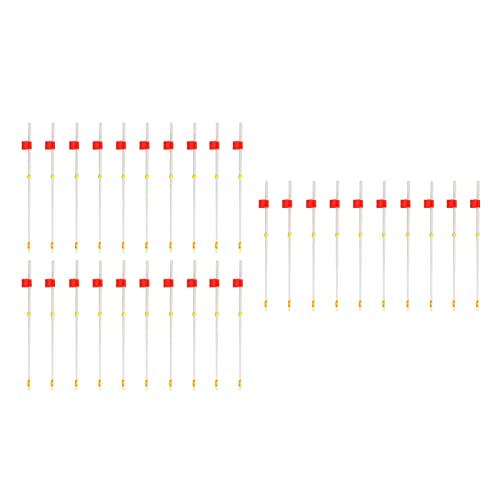 MXGZ FischschienenzubehöR Eisangelrutenspitze Hochfester Kunststoff FüR BäChe - Image 7