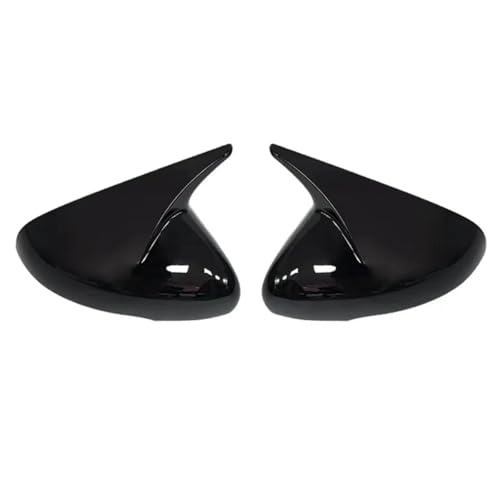 Garniture de rétroviseur pour KIA Stinger 2018-2022 coque noir brillant
