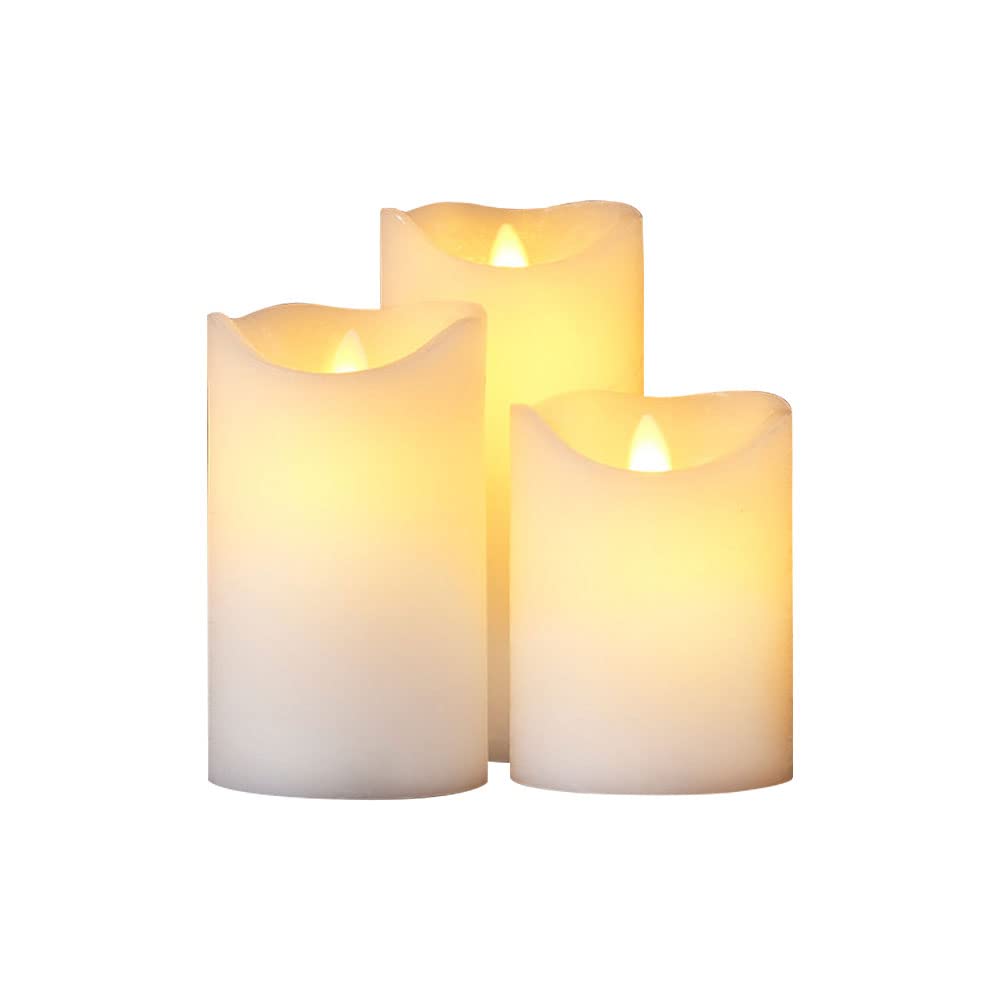 Velas eléctricas de ambiente relajante Sirius Home 80017 LED blanco con pilas