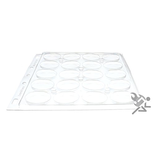 OnFireGuy Lighthouse ENCAP Album Pages for Air-Tite Brand H27 - H40 Direct Fit Capsule Holders - Pack of 2