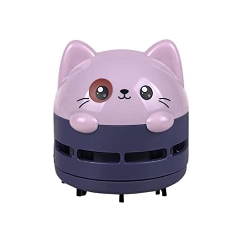 certainoly Desk Vacuum Cleaner - Countertop Vacuum High Suction - Desk Vacuum Cleaner for Cleaning Keyboard Computer Desktop, High Suction Dust Cleaner Low Noise Crumb Sweeper Cover
