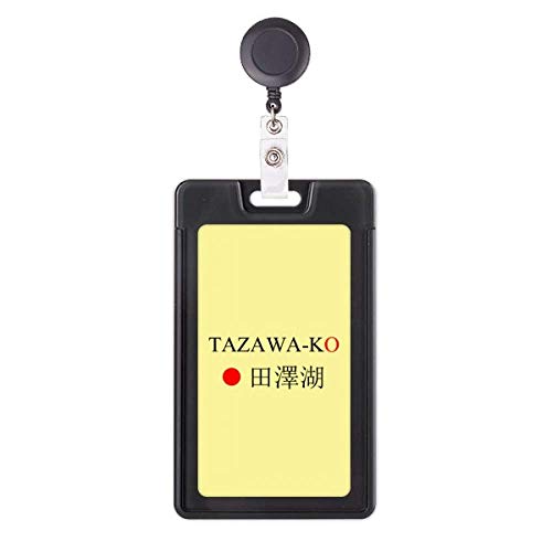Porte-badge rétractable Tazawako pour ne plus jamais perdre votre pass