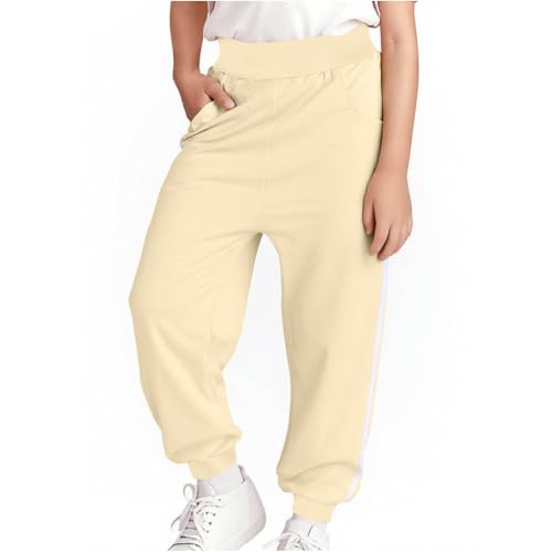 Youth Boys Sweatpants Active Fleece Baggy Joggers Pants Fall Clothes Athletic Casual Teens School Uniform Pants 4-14Y