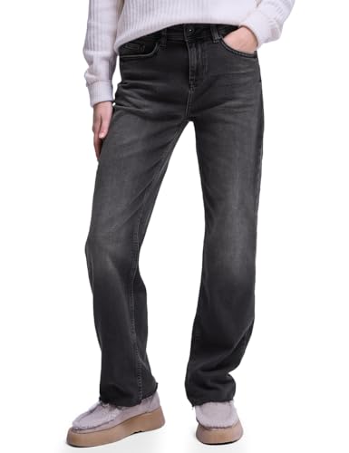 Jean Coupe Droite Street One Studio F378574 pour Femme en denim confortable