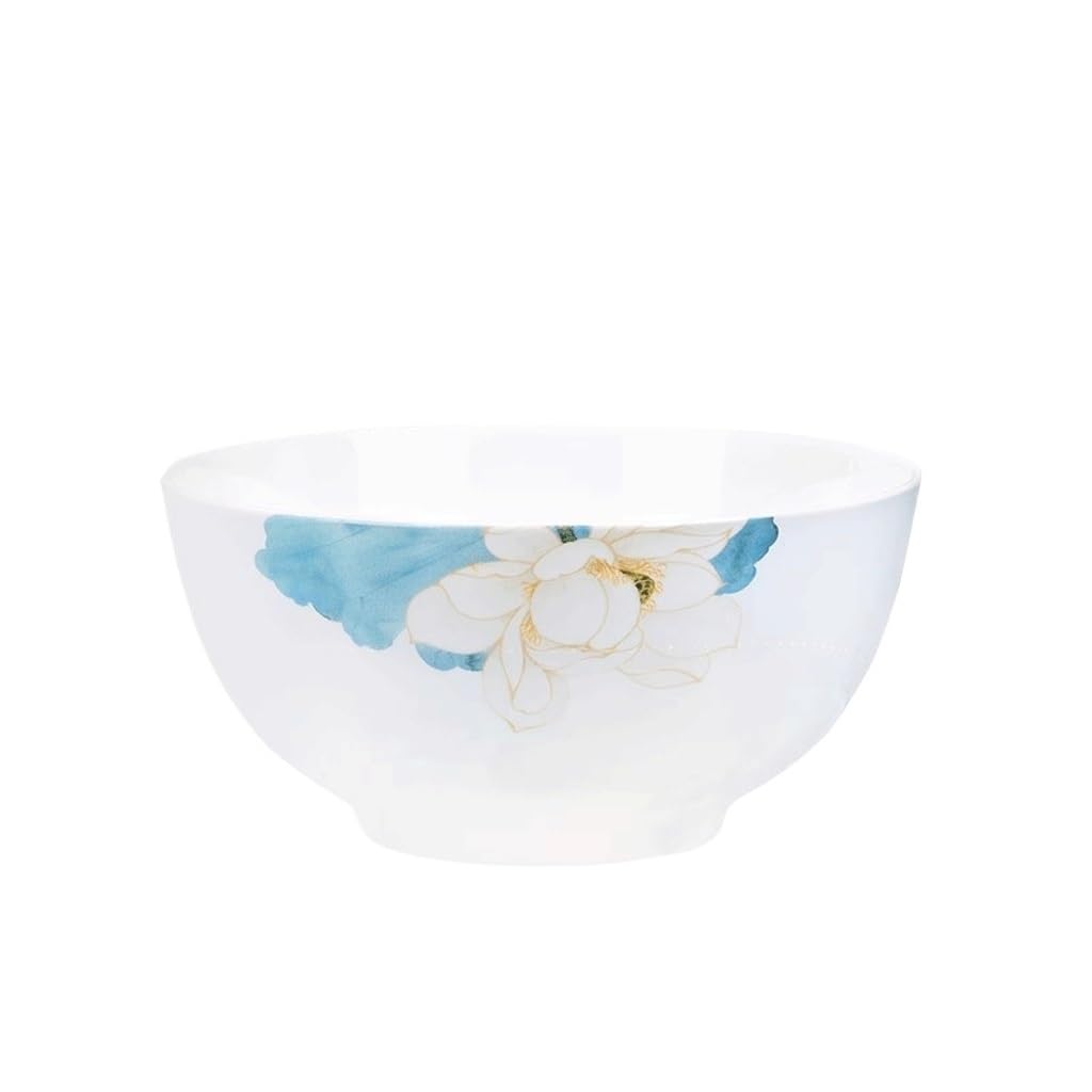 XYIANG Soup Bowl Bone China Bowl, Tall Rice Bowl, Ceramic Noodle Bowl, Soup Bowl, Household Deep Bowls