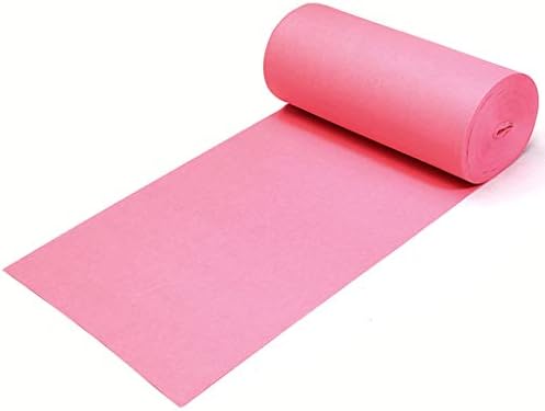 Pink Wedding Aisle Runner 1x10m - Elegant Floor Mat for Ceremony, Party & Event Entrance - Durable Wedding Carpet Rug for Stunning Decor