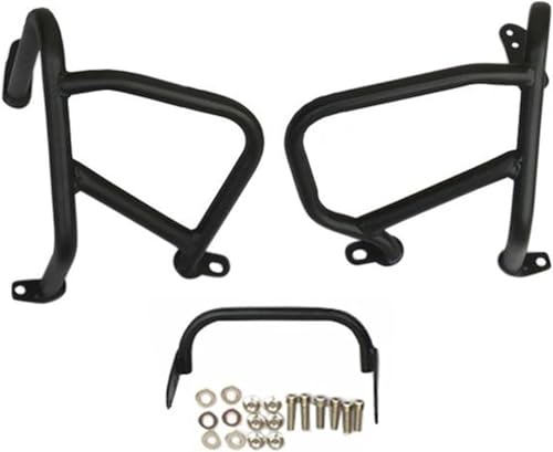 Protection moteur moto BMW R1200GS 2014-2017 barre de protection inférieure noire