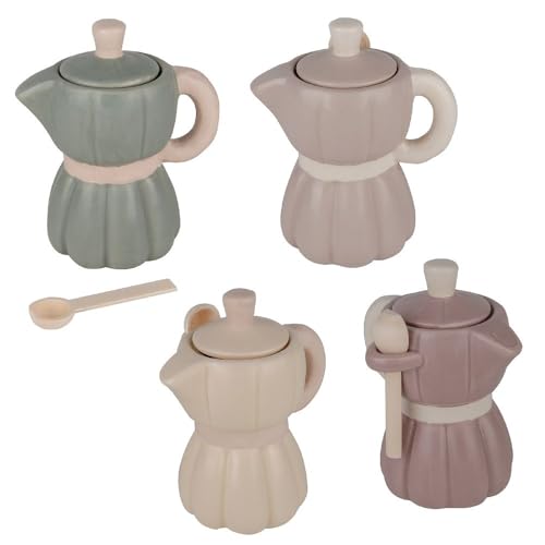 Generico 8 PZ ARYS MOKA RIGA Zuccheriera in porcellana 11 cm BOMBONIERA