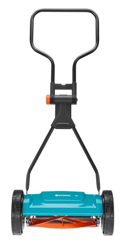 Gardena 4027-20 - Cortacésped helicoidal 330 Classic, cortacésped Manual con un Ancho de Trabajo de 33 cm para una Superficie de césped de hasta 150 m², técnica de Corte sin fricción, silencios