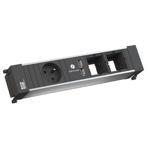 BACHMANN Power Frame 1xUTE 1xUSB Charger 2xCM Power 0.2m GST18