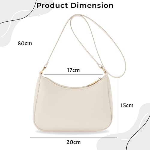 Image of Kraptick Hand Bag - Stylish Small Shoulder Bag for Women, Mini Shoulder Purse, Casual Lightweight Sling Bag for Women, Crossbody Bag for Ladies, Women's Travel Handbag