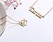 Aimber 18K Gold Plated Astrology Necklace for Women Jewelry,12 Zodiac Pendant Horoscope Constellations Necklace(Letter,Capricorn)