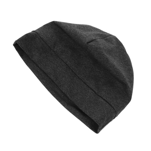 Gatuida Bequeme Schlafmütze für Männer und Frauen Tragbare Baumwollmütze für Elderly Dünne und Atmungsaktive Schlafmütze für Zuhause Multifunktionale Haube für Entspannung und Erholung