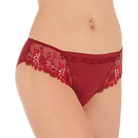 Simone Perele Women's Wish Bikini Underwear, Wine Cover