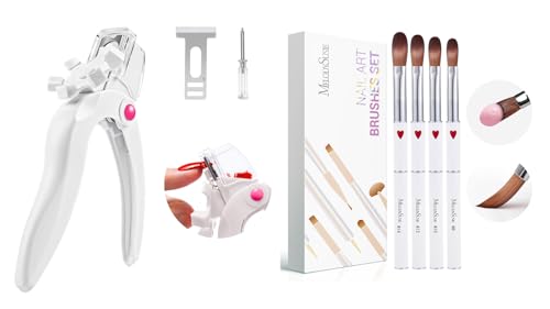 MelodySusie Kit Cortauñas y Brochas para Uñas Acrílicas miniatura 1